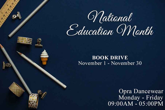National Education Month Opra Dancewear