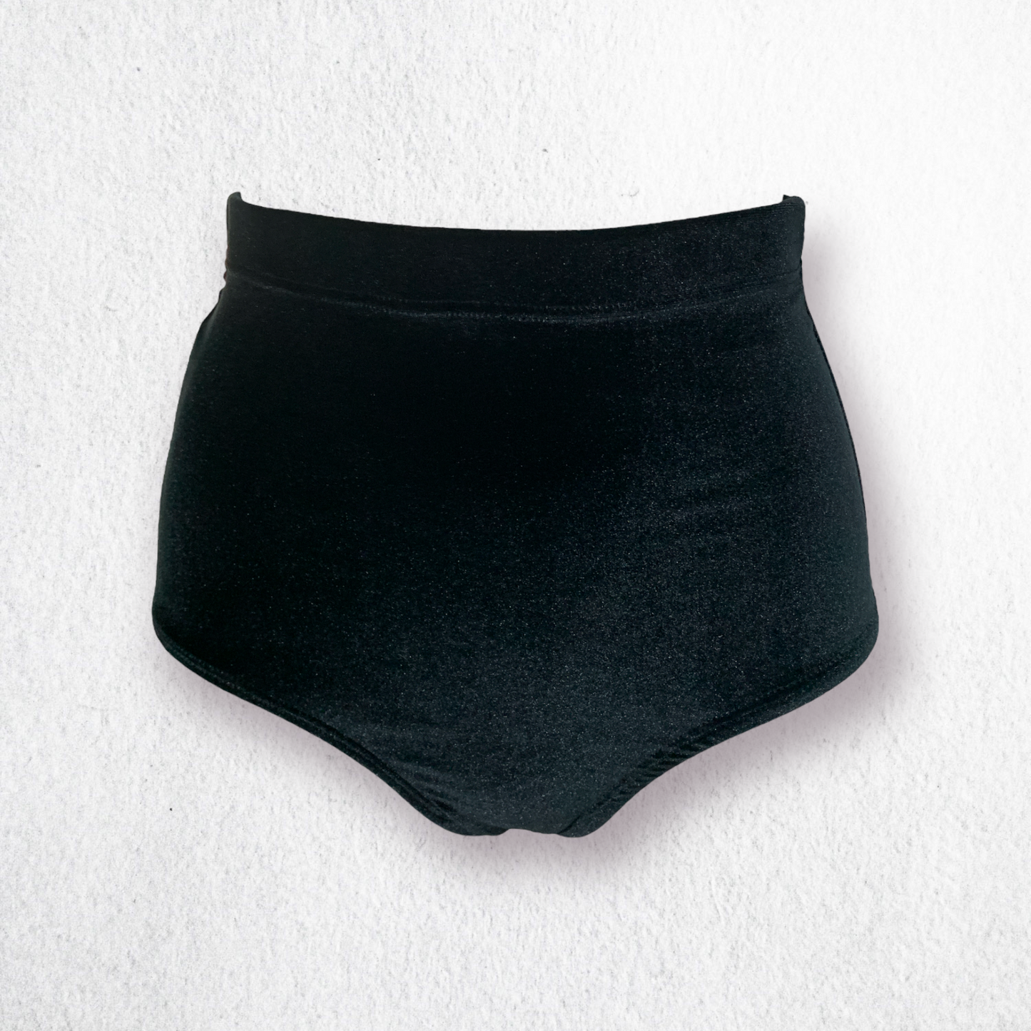High Rise Velour Briefs-BOTTOMS-opradancewear