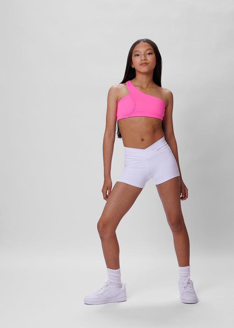 Emma Top : Neon Pink-TOPS-opradancewear