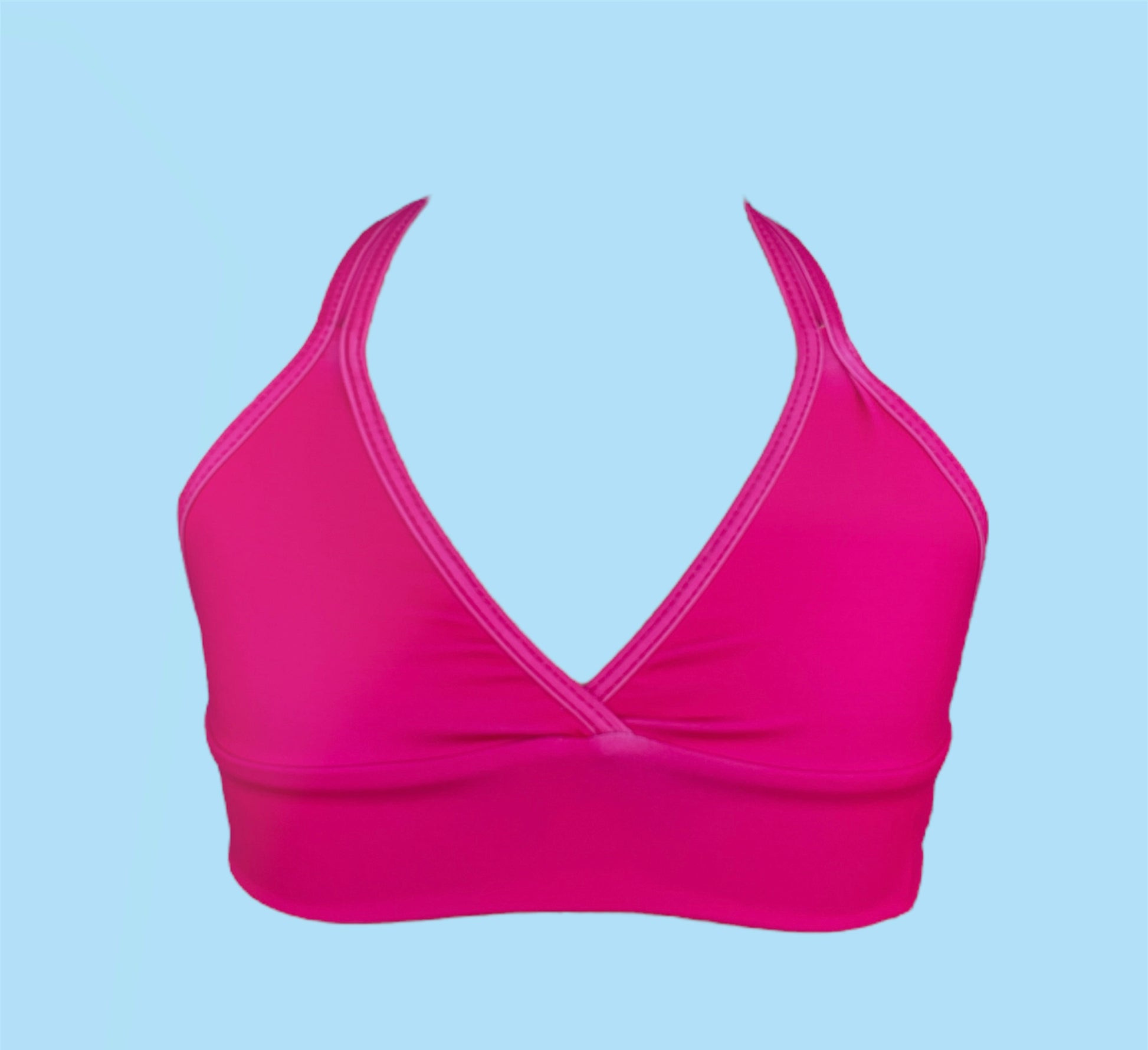 Tri Top: Raspberry-TOPS-opradancewear