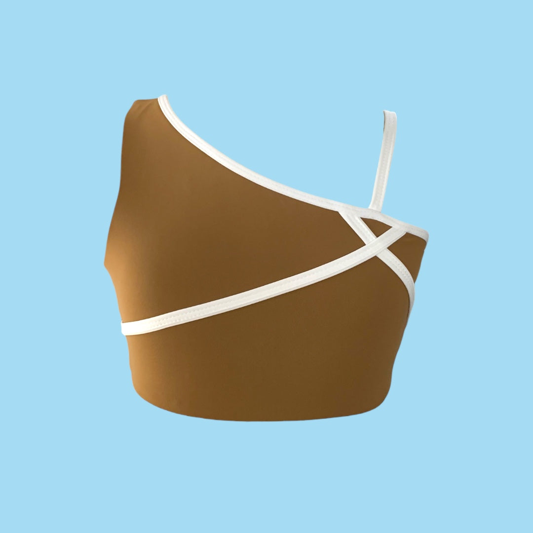 Ultra Top- Cappucino & White- Limited Edition Event-Top-opradancewear
