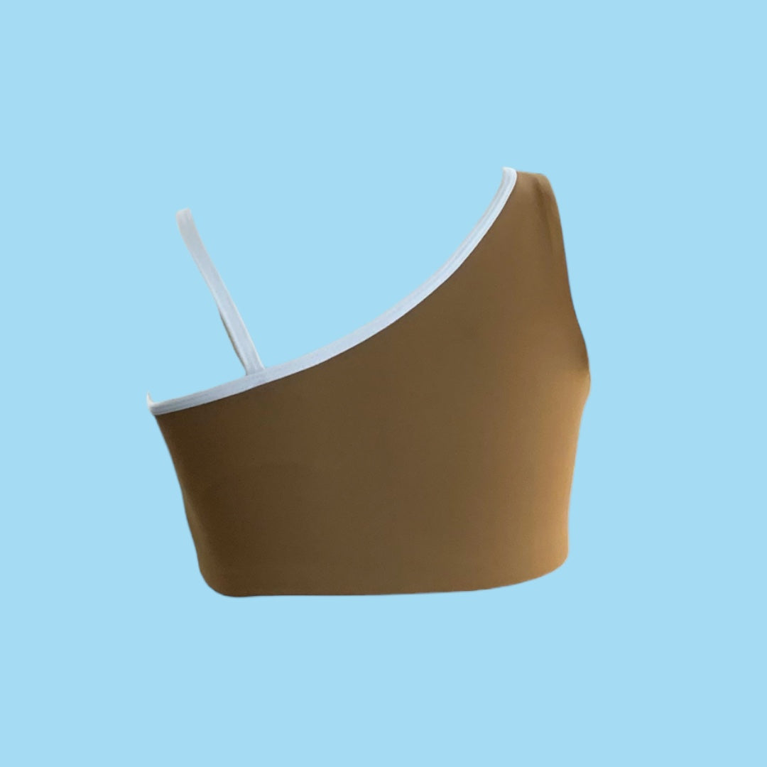 Ultra Top- Cappucino & White- Limited Edition Event-Top-opradancewear