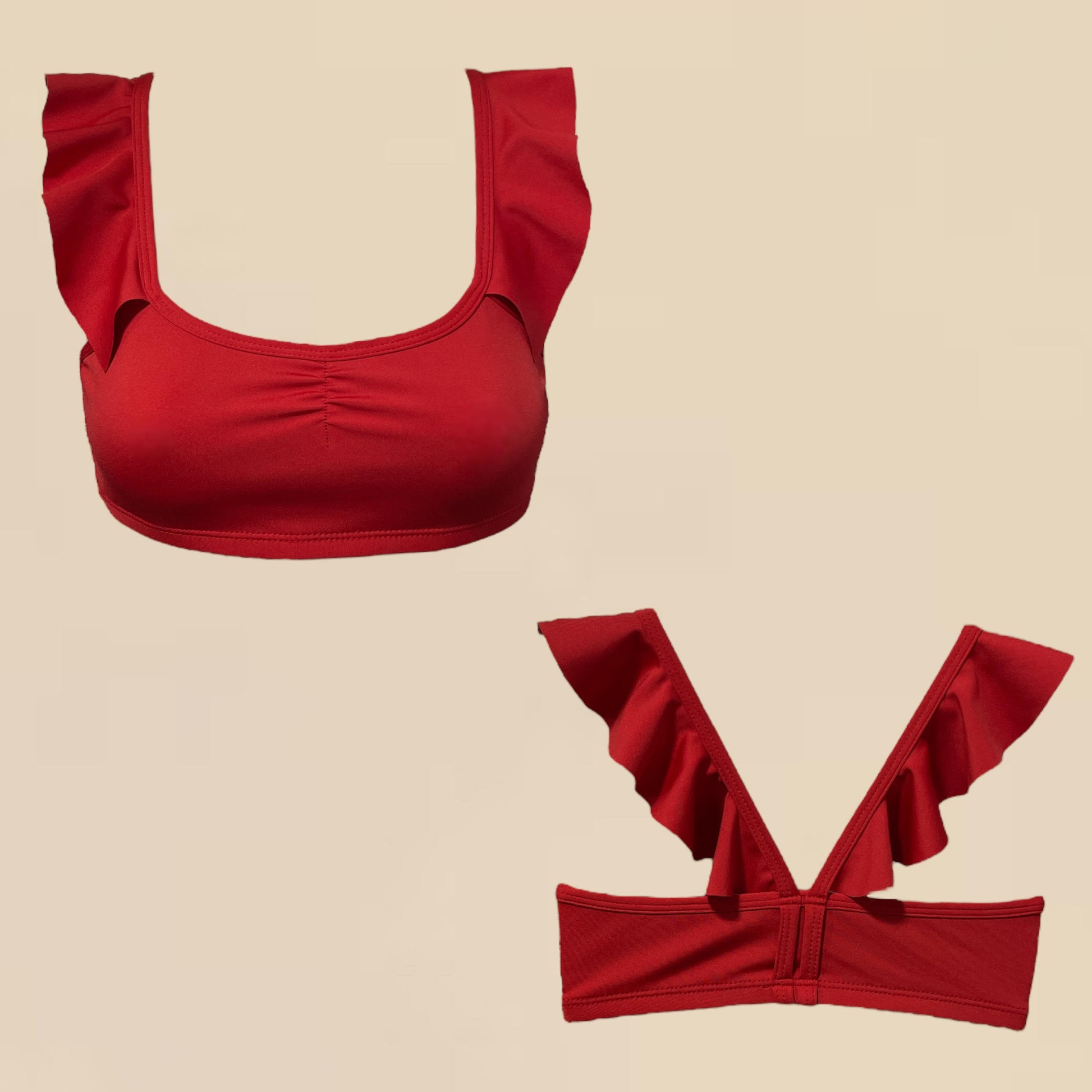 Bella Top: Red-TOPS-opradancewear